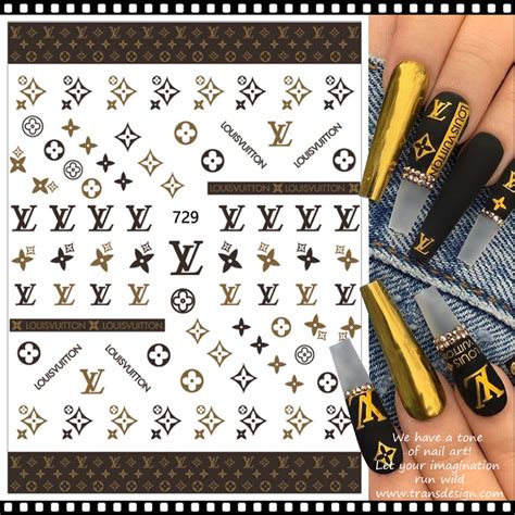 buy louis vuitton nail tips|Louis Vuitton nail transfer foil.